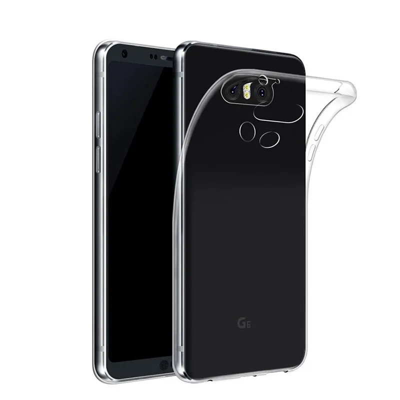 Ультра тонкий прозрачный чехол для LG G2 G3 G4 G5 G6 G7 G8 G8S G9 Q6 Q7 Q8 V10 V20 V30 V40 V50 V60 задняя