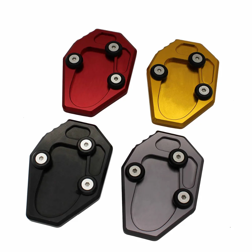 Мотоцикл MT07 Sidestand подставки увеличить расширение площадку для Yamaha MT-07 MT07 Tracer 700 XSR700 FZ-07 мото-клетка