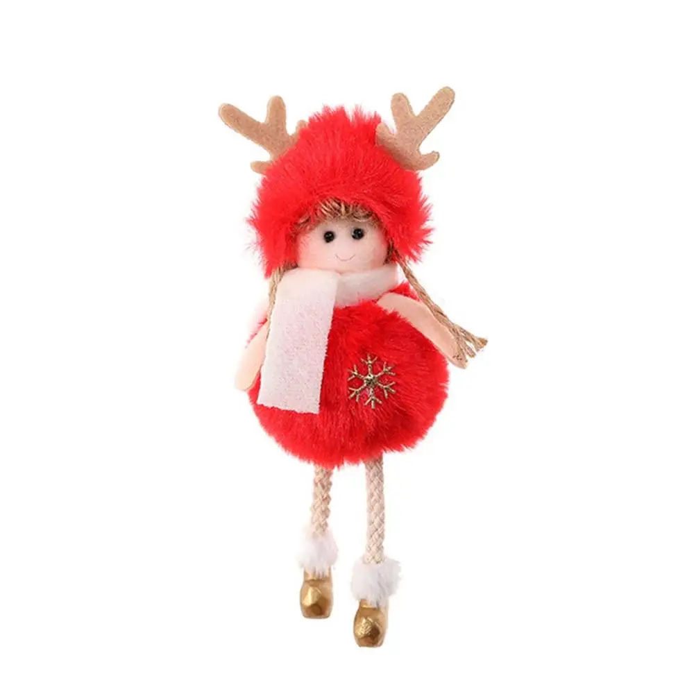 Милый Санта-Клаус, снеговик, кукла, украшения, подвески, Рождественская елка, висячие украшения для дома, свадьбы, рождественские, вечерние, декор 62336 - Color: 2PD-63018-5