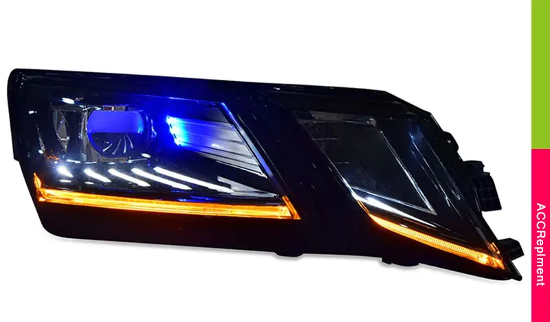 Авто. PRO головной светильник s для Skoda Octavia автомобильный Стайлинг Биксеноновые линзы светодиодный светильник направляющие DRL H7 Ксеноновые фары для Skoda octavia