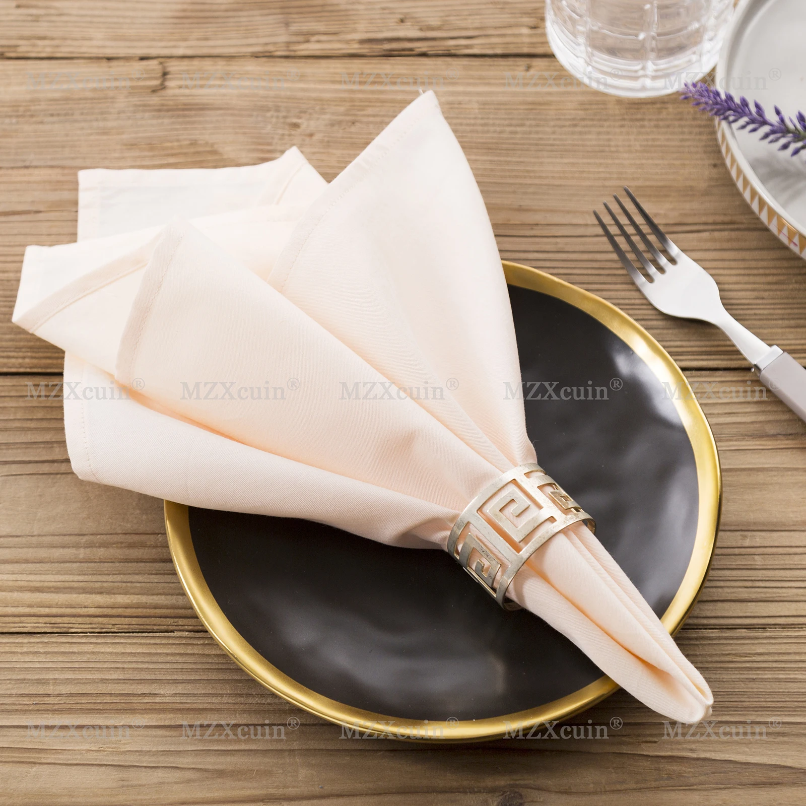 MZXcuin 12 Uds servilletas de mesa servilletas de algodón de tela para  servilletas de fiesta decoración de boda servilleta de mesa 46CM * 46CM -  AliExpress, image size:1600x1600