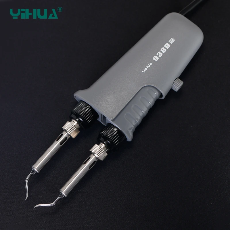 YIHUA 938D Portable Hot Tweezers Mini Soldering Station Hot Tweezer for BGA SMD Repairing 110V/220V EU/US/GB/AU PLUG