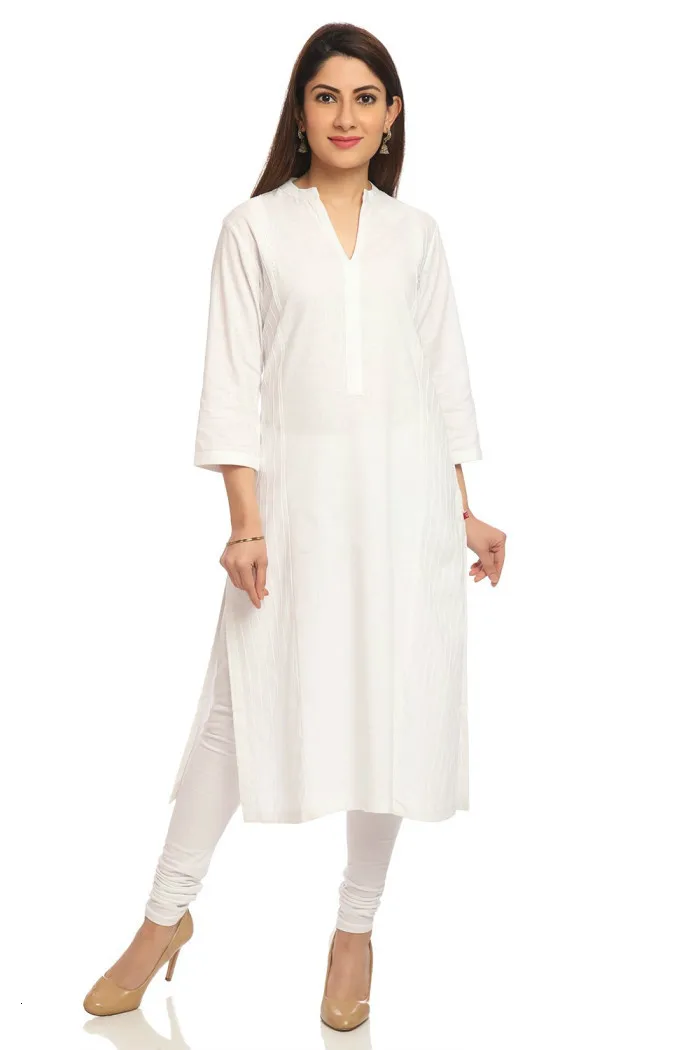 Белый костюм для досуга из чистого хлопка-платье сари для женщин индийское платье из пакистанского хлопка комплект из 3 предметов