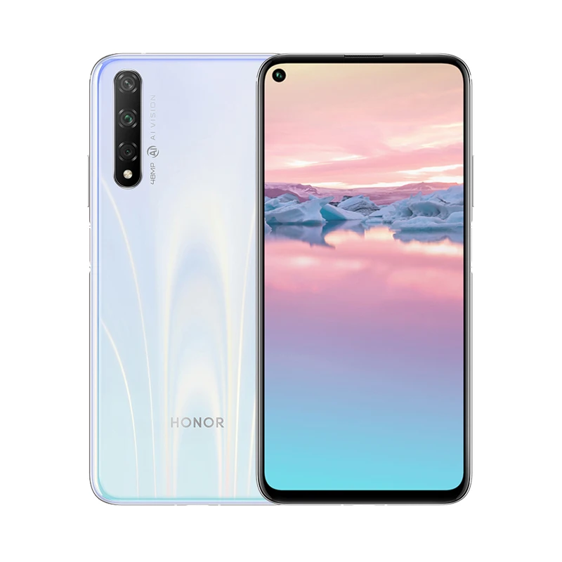 Honor 20S 6GB 128GB 48MP камера заднего вида Kirin 810 Восьмиядерный Google play 6,2" 2340 × 1080 FHD+ 3750mAh смартфон