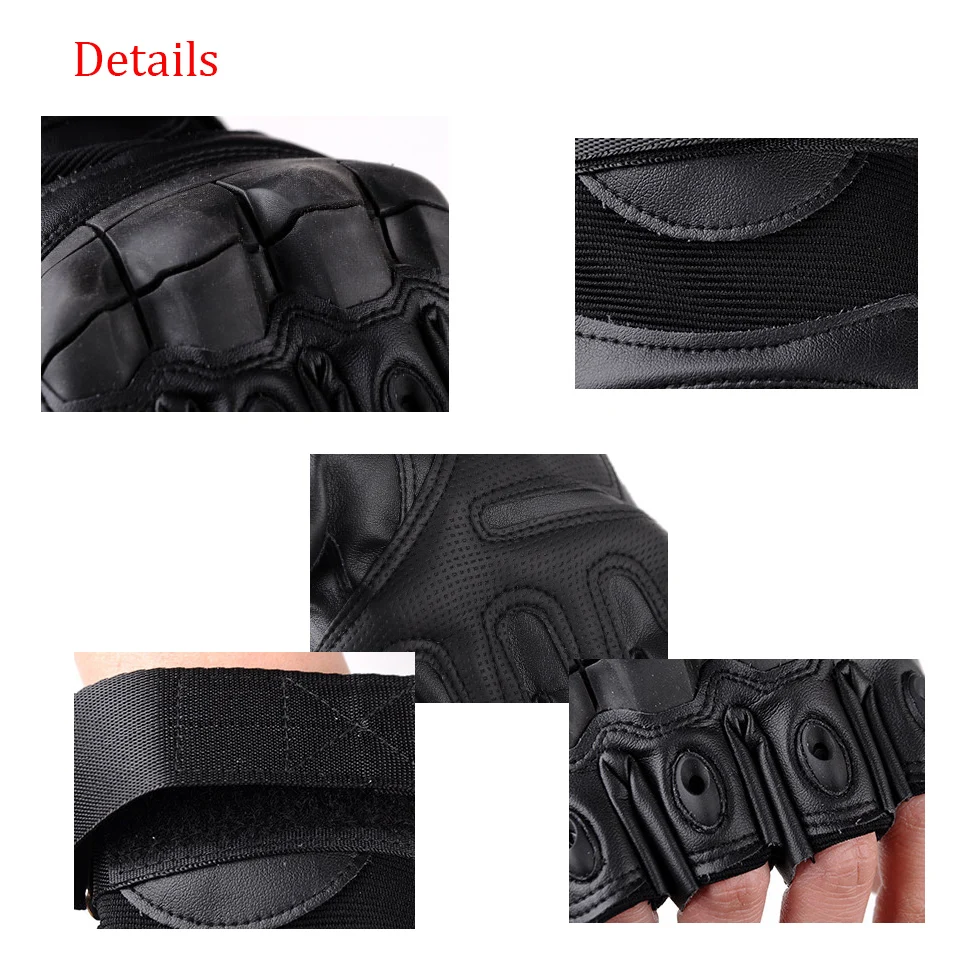 TOtrait Tactical Gloves Hunting Half Finger Hiking Gloves Soft shell Military Cycling Assault Combat Tactical Gloves 3 Colors