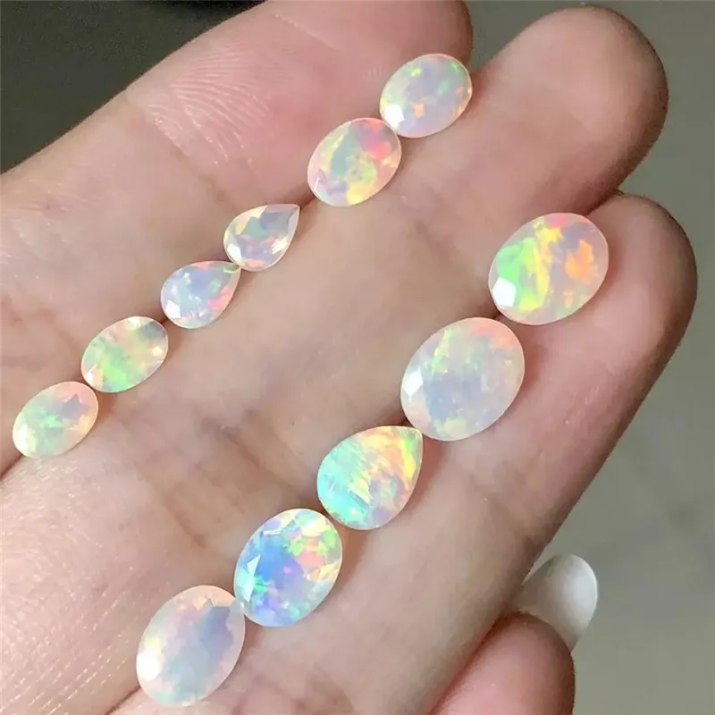 Natural Mexican opal Gemstone Mexican opal Cabochons Mexican opal Loose semi precious Jewelry making gemstone 48Cts.30X21MM