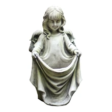 Ангел орнамент Европейский стиль используется сад украшения во дворе на открытом воздухе Садоводство двор скульптура детский сад маленькая фея