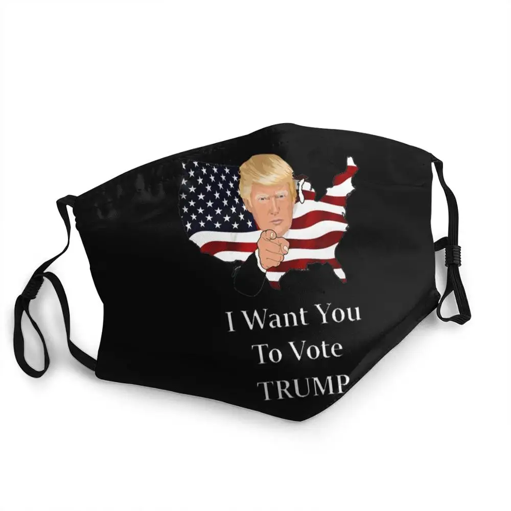 

I Want You To Vote Trump Cotton for germ protection for adults washable reusable