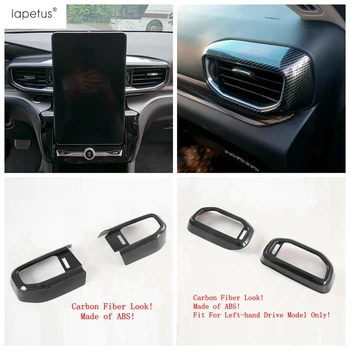 

Dashboard Front / Central Control AC Air Conditioning Panel Cover Trim For Ford Explorer 2020 Carbon Fiber Interior Refit Kit
