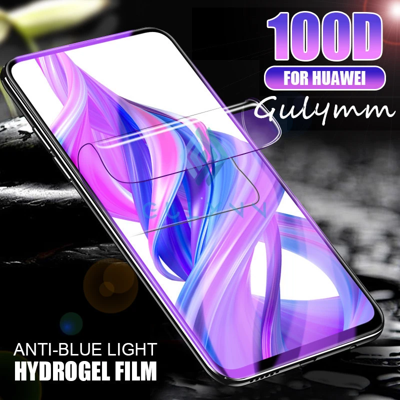 Новый 100D полный защитный гидрогель пленка для Huawei P30 P20 Mate 40 30 Pro Honor 9X 20 Lite Защитная