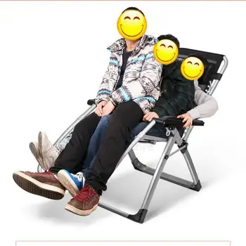

Convertible Heavy Duty Chaise Lounge Portable Outdoor Furniture Beach Lounger Folding Armchair for Home/Office Noon Break
