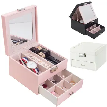 

UK Leather Watch Display Case Jewelry Collection Storage Organizer Ornaments Box