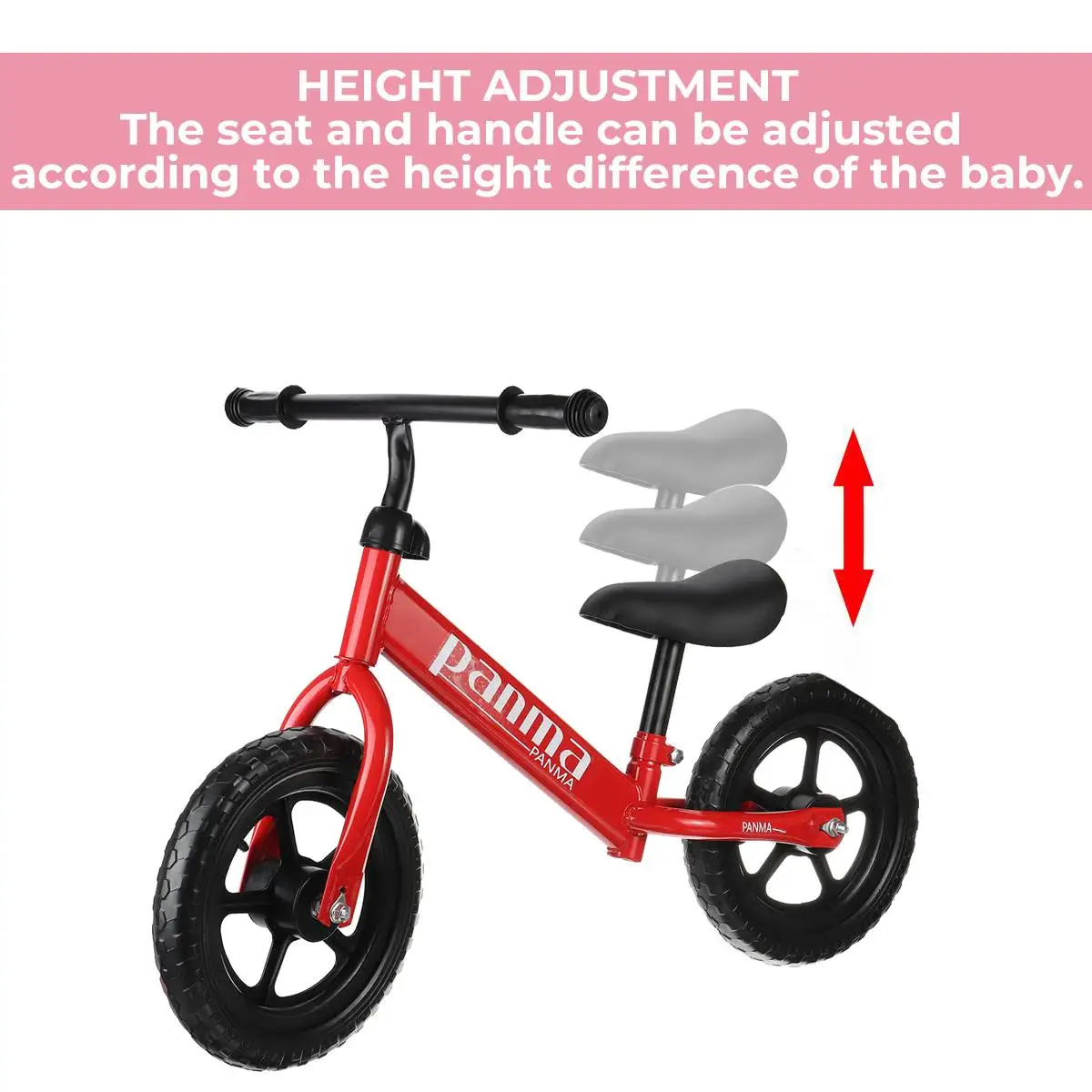 Baby Balance Bike Walker Kids Ride 