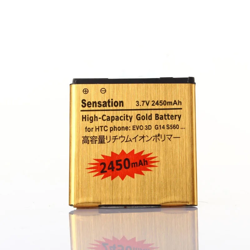 Аккумулятор для телефона BG58100 BG86100 2450 мАч 1 шт. новые батареи HTC Sensation XE G14 Z710E |
