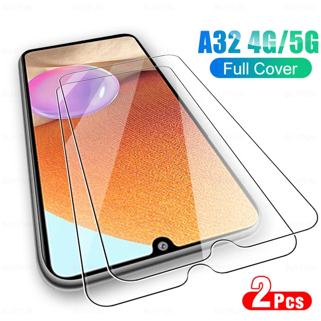 Protecteur d'écran en verre trempé pour Samsung Galaxy A32 4G, Film  protecteur pour A32 5G A 32 A326B A325F sur M32 5G M, 2 pièces - AliExpress