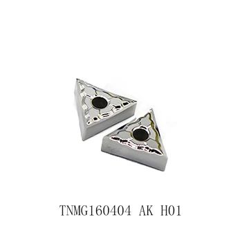 

TNMG160404 AK H01 Aluminum cutter blade Insert Cutting Tool turning tool CNC Tools AL +TIN Alloy wood