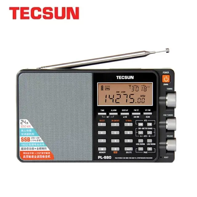 Радиоприемник TECSUN PL-880, FM/AM/LW/SW, SSB 1