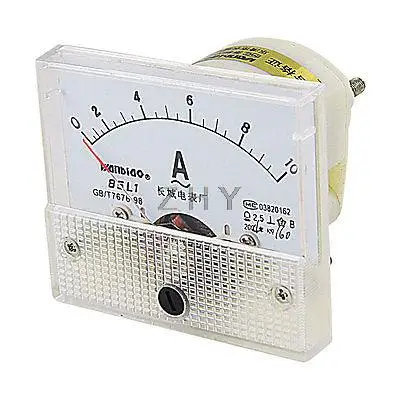 

Class 2.5 Accuracy AC 0-10A Analog Panel Meter Ammeter