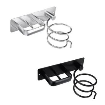 

Metal Wall Hair Dryer Holder Mount Cupboard Straighteners Storage Stand Rack Bathroom Housekeeping Organizer Bracket
