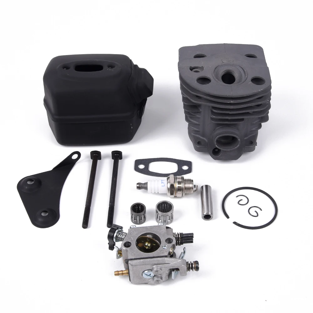 

Muffler Bracket Carburetor Spark Plug Kit For Husqvarna 51 55 55 Chainsaw Part