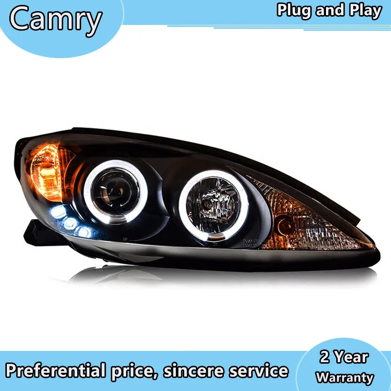 Автомобильный Стайлинг для Toyota 2001-2006 фара Camry светодиодная дальнего света camry LED DRL