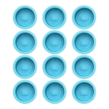 

12 Pcs DIY International Chess Shape Epoxy Resin Mold Checkers Silicone Mould