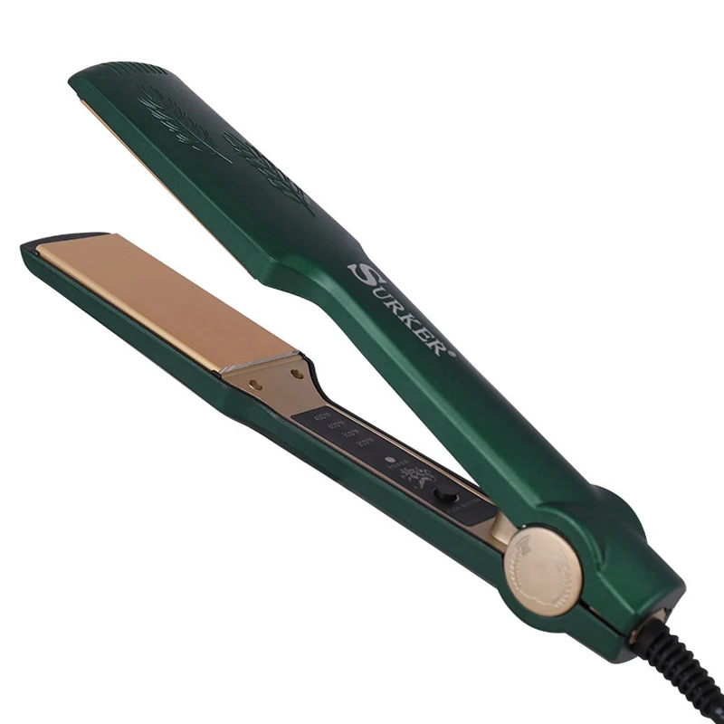 Surker plancha de pelo de panel ancho, herramienta de peinado para el  cabello con revestimiento de cerámica, sk 6800|Planchas de pelo| -  AliExpress