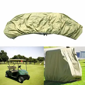 

2019 New Waterproof 4 Passengers Zipper Car Detector Golf Cart Storage Cover For EZ Go Club Car for Passenger Car Club