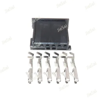 

6 Pin 1-1241370-3 Car Tweeter Audio Plug Auto Gateway Connector For BMW