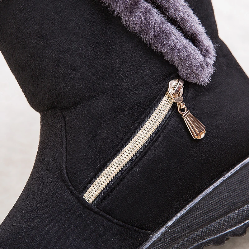 Женская обувь женские зимние ботинки теплые ботильоны женские ботинки на резиновой платформе зимняя обувь женская обувь на низком каблуке 35-43