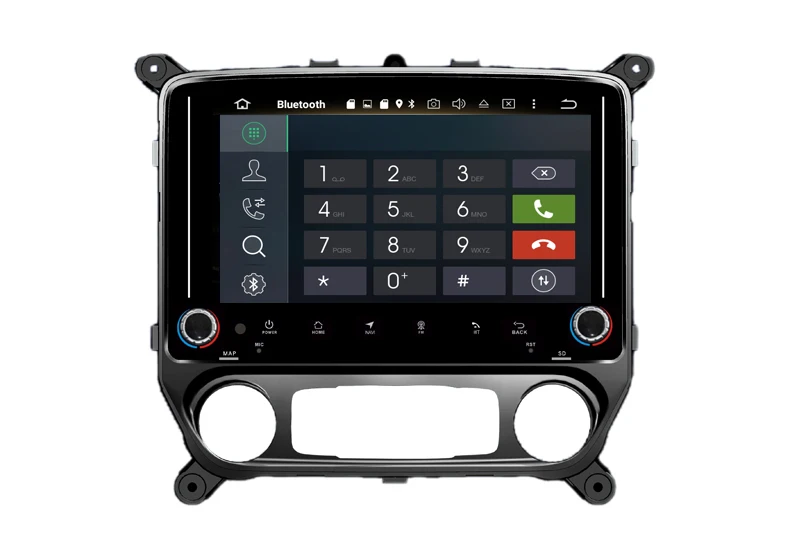 Android 9,0 Автомобильный мультимедийный gps плеер для Chevrolet Silverado LD GMC Sierra через Vtrux грузовик 2013 автомобильный аудио стерео