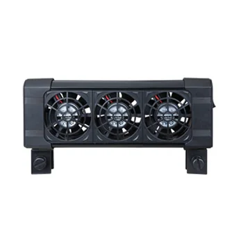 

Durable Fish Tank Fresh 2 3 4 Heads Aquarium Cooling Fan Supplies Temperature Control Clip On Cold Wind Mini Quiet Saving Power