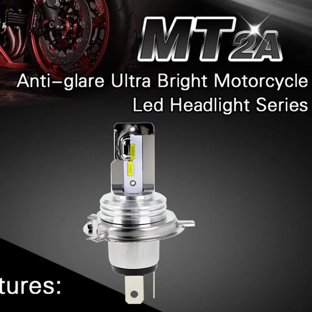 Eonstime DC11V-60V 1 шт. H4 4LED лампы 18 Вт 1600LM замена HID Hi/Low Beam мотоцикл автомобиль E-bike головной светильник противотуманный светильник