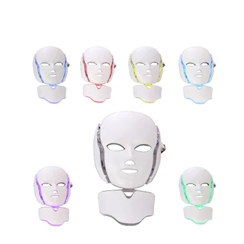

New arrival 7 colors LED wrinkle acne removal skin rejuvenation tightening whitening skin photon beauty mask