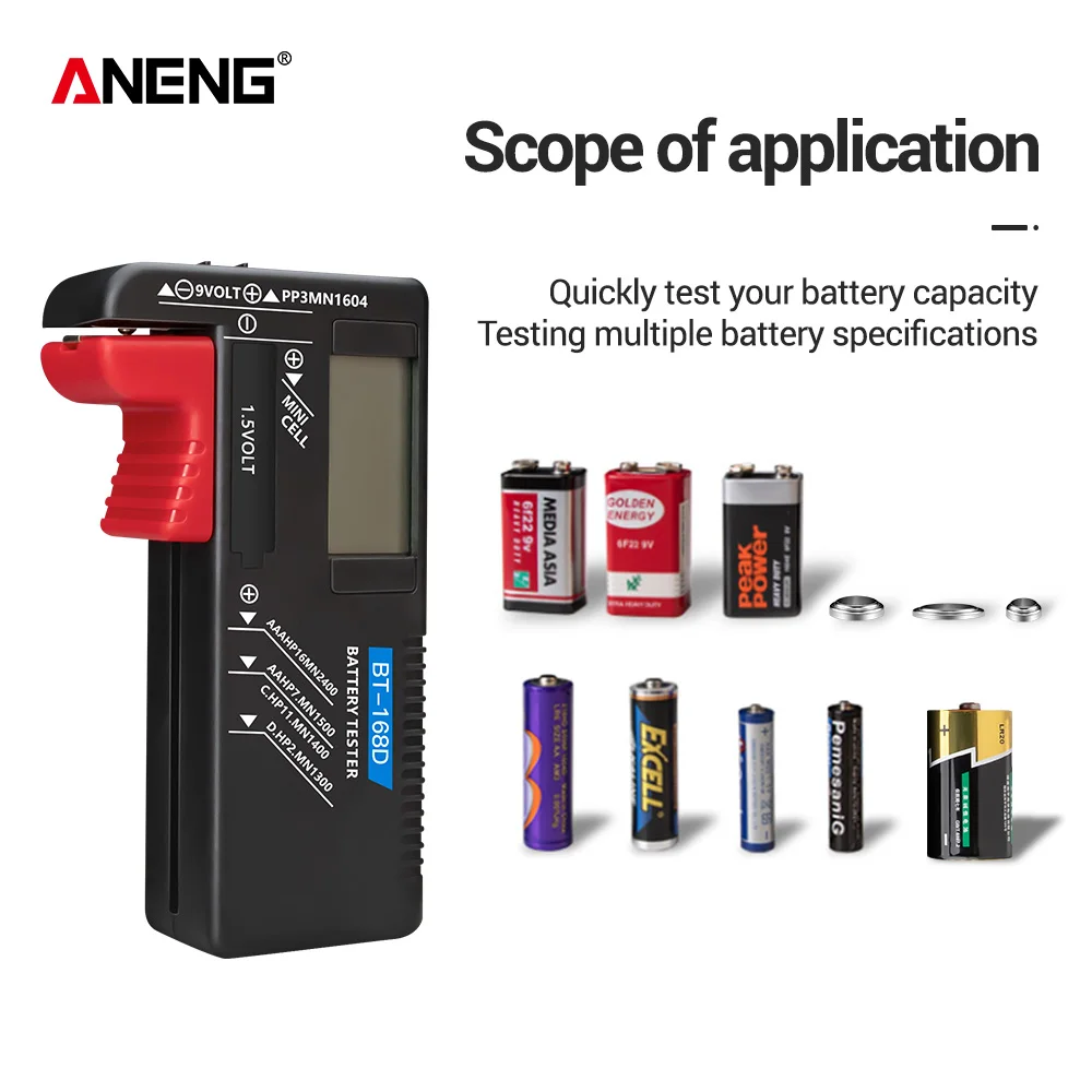 ANENG BT 168D цифровой батареи тестр электронная нагрузка индикатор заряда чекер