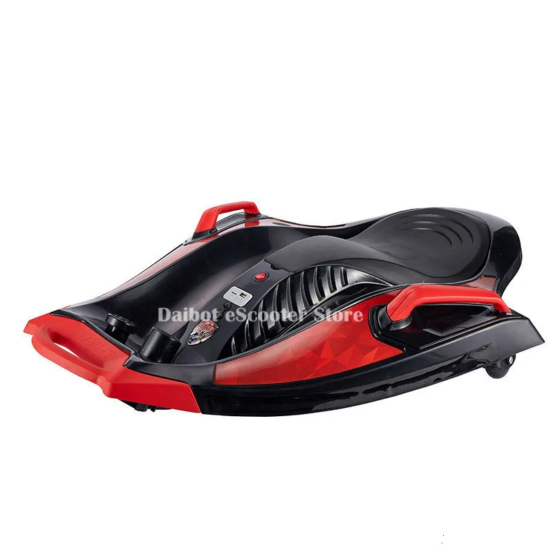 Daibot Hoverboard Skateboard 3 Wheels Self balancing Scooters 9 Inch 120W Drift Electric Tricycle Scooter With Handlebar (23)