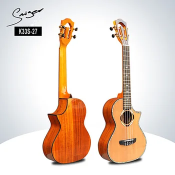 

26Inch Ukulele 4 String High-Grade Pine Top Wood Ukulele Mini Guitar