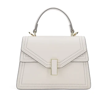 

Discount new 2020 Fashion Handbag For Women Large White Leather Luxury Ladies Designer High Quality Shoulder Messenger Bag