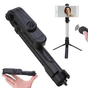 

For Smart Mobile Cell Phone Selfie Sticks Extendable bluetooth Selfie Stick Tripod Phone Holder Wireless Remote Control