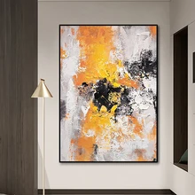 

Modern Abstract Oil Painting On Canvas Wall Art Large Size Paintings Living Room Decoration Heavy Texture Oil Painting Handmade