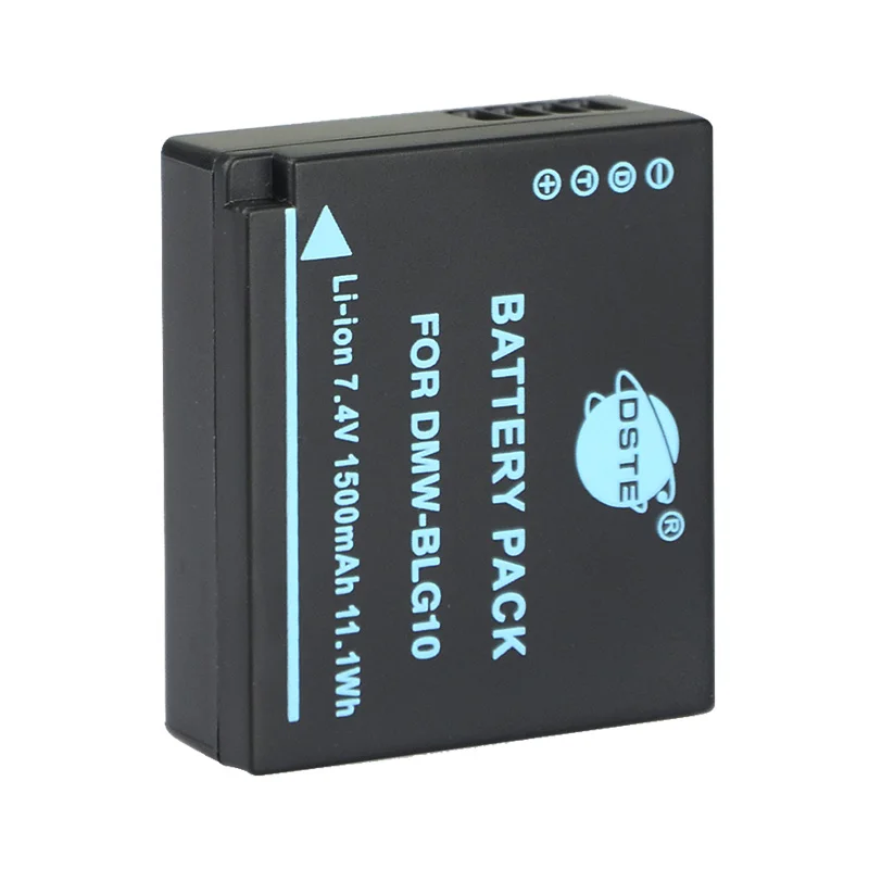 3 шт. 1500mAh 7,4 V DMW-BLG10 BLG10 BLG10E DSTE батарея камеры DSLR двойное зарядное устройство для Panasonic Lumix DMC-GF6