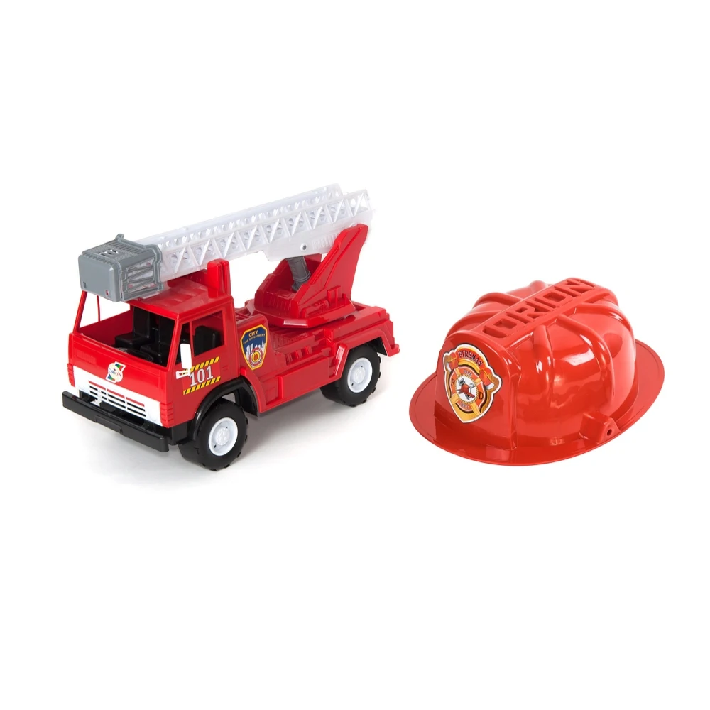 Car &quotFire X2&quot with a helmet Gifts Hobbies Baby Kids Birthday Toys for children Railed Motor Cars Bicycles Play Vehicles Models |