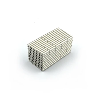 

Micro Precision Magnet Cylinder Diameter 2 0.079'' Small Round Disc 2x8 mm Sensor Mini Magnets Teaching Study 200pcs