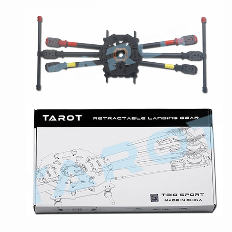 Таро 810 TL810S01 Спортивная FPV 6 осевая складная рама Hexcopter с электрической высадкой