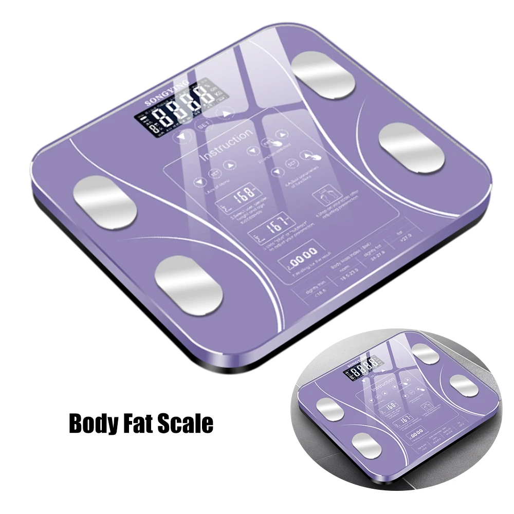 Весы для тела и жира, весы, умные электронные весы, высокая точность, цифровые весы для ИМТ, измерительный прибор для анализа здоровья тела, 5-180 кг
