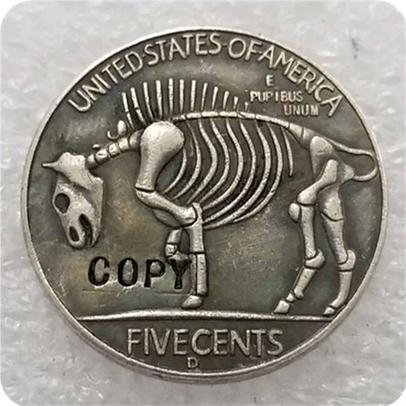 Хобо никелевый Coin_Type# 65_1936-D с гравировкой в виде американского бизона из никеля копии монет памятные монеты коллекционные