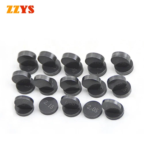 5pcs 10mm 오토바이 조정 가능한 밸브 가스켓 심 키트 KTM XC-W XCW 400 450 500 XCW400 XCW450 XCW500 XCW530 530 ENDURO 2