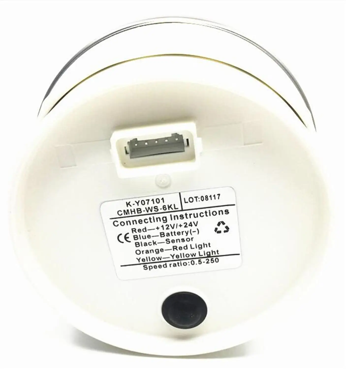 Тахометр 0 3000 об/мин 85 мм 12 В 24 1 шт.|speedometer tachometer|speedometer autospeedometer boat |