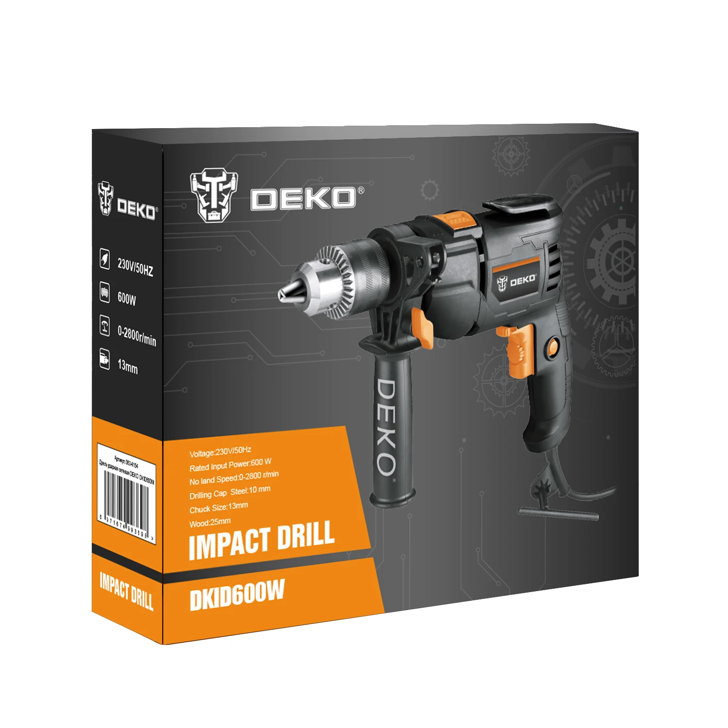 Drill impact network Deko dkid600w 063-4154/063-4162 ► Photo 3/5