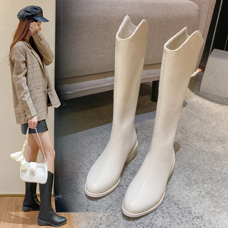 Сетчатые красные сапоги в западном стиле для детей Новинка весна-осень 2021